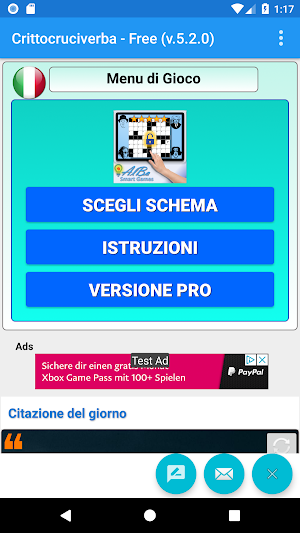 Cruciverba Crittografati,Giochi enigmistici gratis Screenshot 0