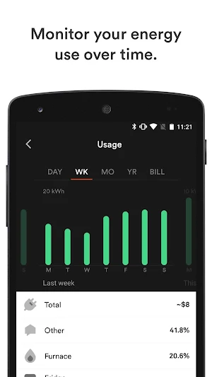 Sense Home Energy Monitor Screenshot 2