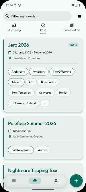 EvntTrackr Screenshot 2