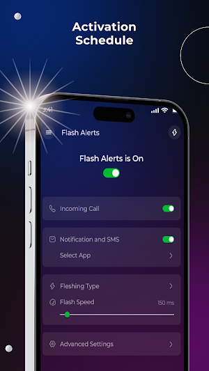 Flash Alerts : Call & SMS Screenshot 2