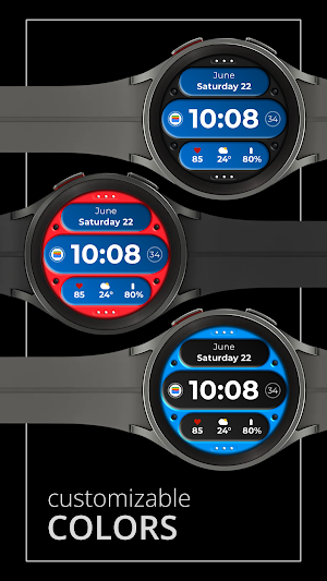 DADAM78 Digital Watch Face Screenshot 1