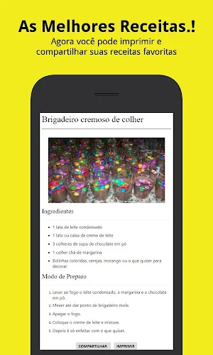 Receitas de Brigadeiro Screenshot 2