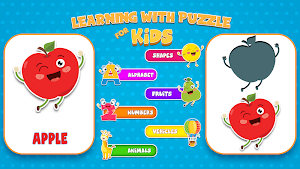 Toddler Puzzles–Alphabet, Numbers, Shapes, Animals Screenshot 1
