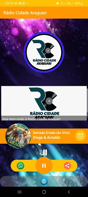 RÁDIO CIDADE ARAGUARI Screenshot 0