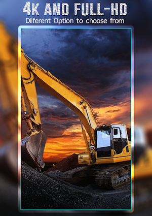 Excavator Wallpaper HD Screenshot 2