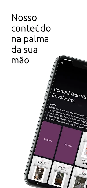 Comunidade Story Envolvente Screenshot 0