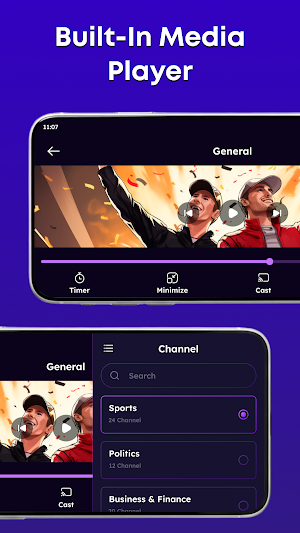 Live TV: Watch Movies & TV Screenshot 0