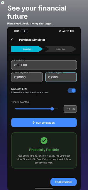 Fin OS : Money & Decision App Screenshot 2