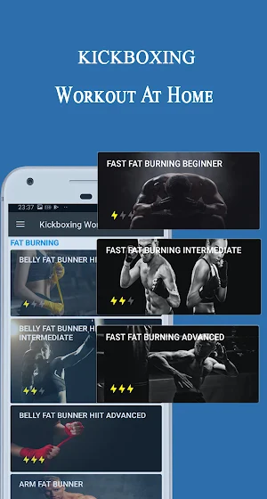 KickBoxing & Fitness Workout Screenshot 2
