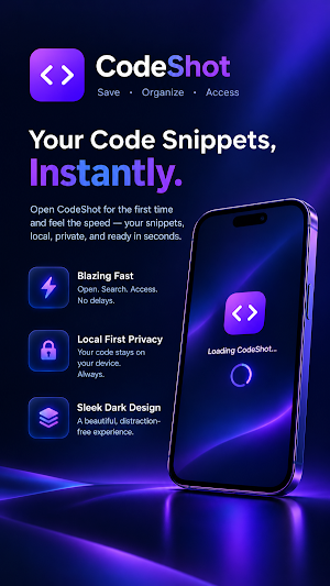 CodeShot: Manage Code Snippets Screenshot 0