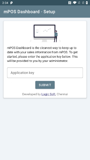 mPOS Dashboard Screenshot 0