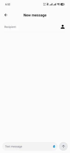 Hyper Messaging - Private SMS Screenshot 2