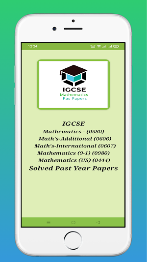 IGCSE Math's Past Papers & Mark Scheme Screenshot 0