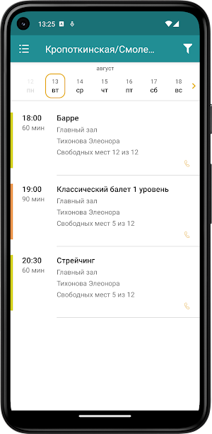 По Классике - балет и растяжка Screenshot 3