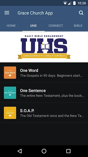 Grace Church App Screenshot 1