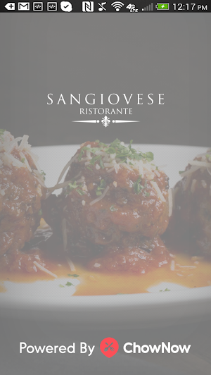 Sangiovese Ristorante Screenshot 0