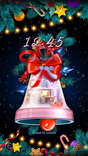 Christmas Land Bell- Wallpaper Screenshot 1