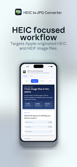 HEIC to JPG Converter Screenshot 1
