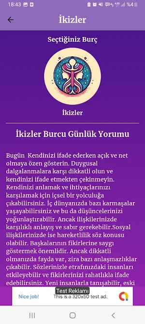AstroMod: Astroloji ve Burçlar Screenshot 2