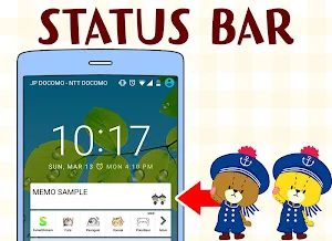 Memo pad TINY TWIN BEARS notes Screenshot 1