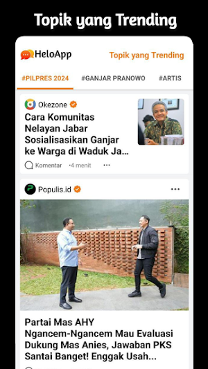 HaloApp - Berita & Vidio Screenshot 3
