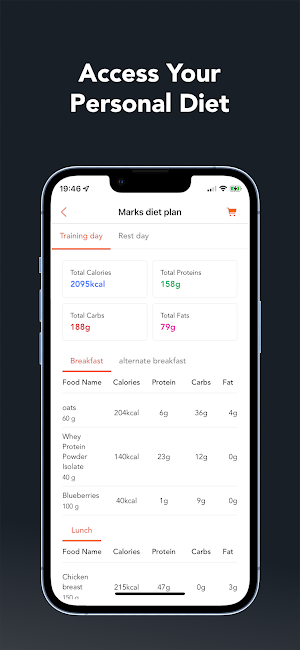 Blaze Fitness Screenshot 1