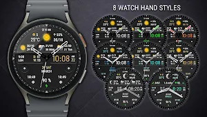 VF Weather Hybrid Watch Face Screenshot 2