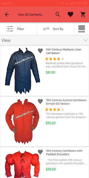 AllbestStuff - Buy Medieval Products Screenshot 2