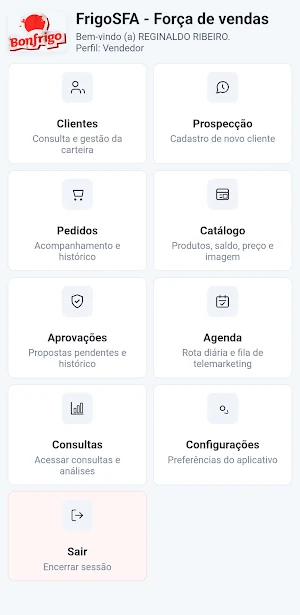 FrigoSFA 2 - Bonfrigo Screenshot 1