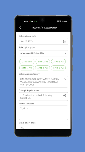 The Waste App Screenshot 3
