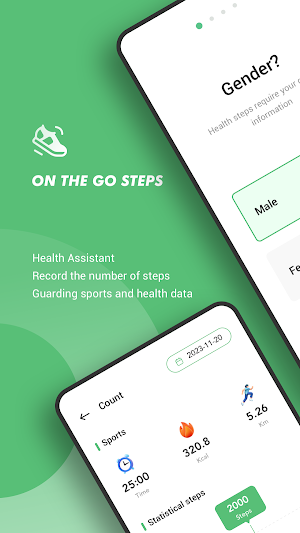 On The Go Steps Screenshot 0