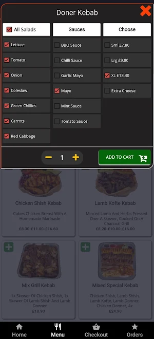 Aberdare Charcoal Grill Screenshot 0