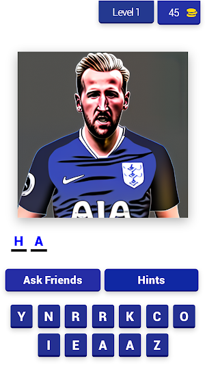 Tottenham Footballers Quiz Screenshot 0