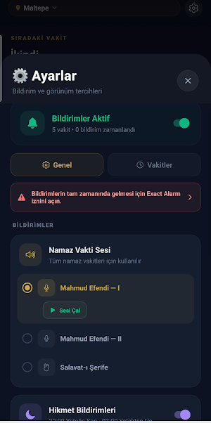 İhvan Namaz Vakti Screenshot 1