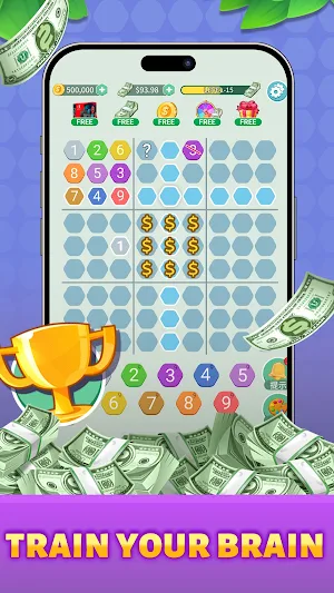 Sudoku Cash - Number Puzzle Screenshot 2