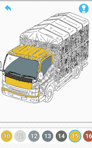 Mewarnai Truk Wahyu Abadi Screenshot 3