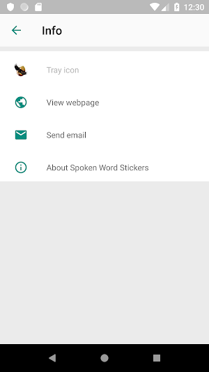 Spoken Word Stickers Screenshot 2