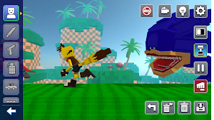 Blue Monster: Ragdoll Play Screenshot 3