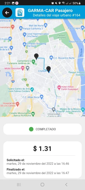 GARMA-CAR Pasajero Screenshot 3