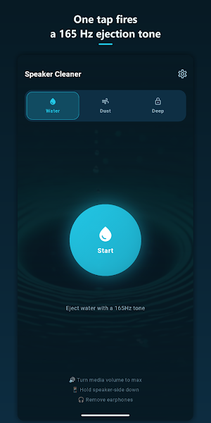 Speaker Cleaner - Water Eject Screenshot 1