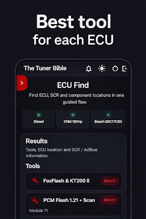 The Tuner Bible: ECU & Tools Screenshot 0