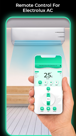 Remote Control For Electrolux AC Screenshot 1