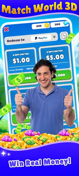 Match World 3D - Win Rewards Screenshot 2