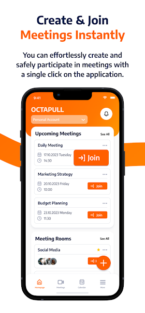 Octapull - Online Conferencing Screenshot 1