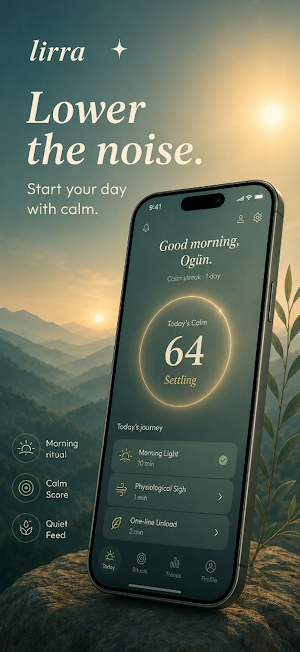 Lirra: Cortisol Morning Ritual Screenshot 1