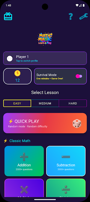Math Magic: Learn & Play Screenshot 0