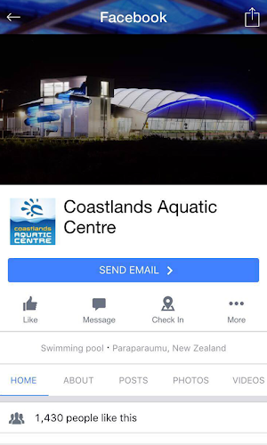 Coastlands Aquatic Centre Screenshot 2