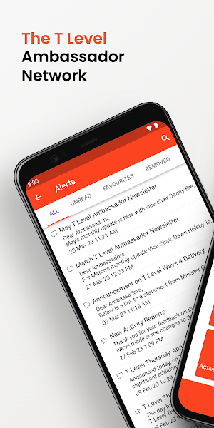 T Level Ambassador App Screenshot 0