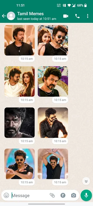 Vijay's Beast Stickers Screenshot 2