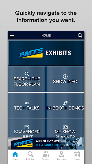 Precision Machining Technology Show 2021 Screenshot 0